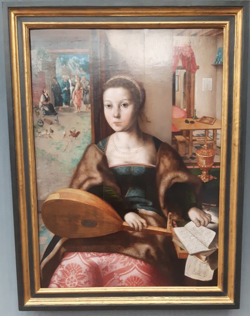 Mary Magdalene with Lute
