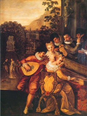 Ludwig Toeput (Ludovico Pozzoserrato) Concert in a Villa