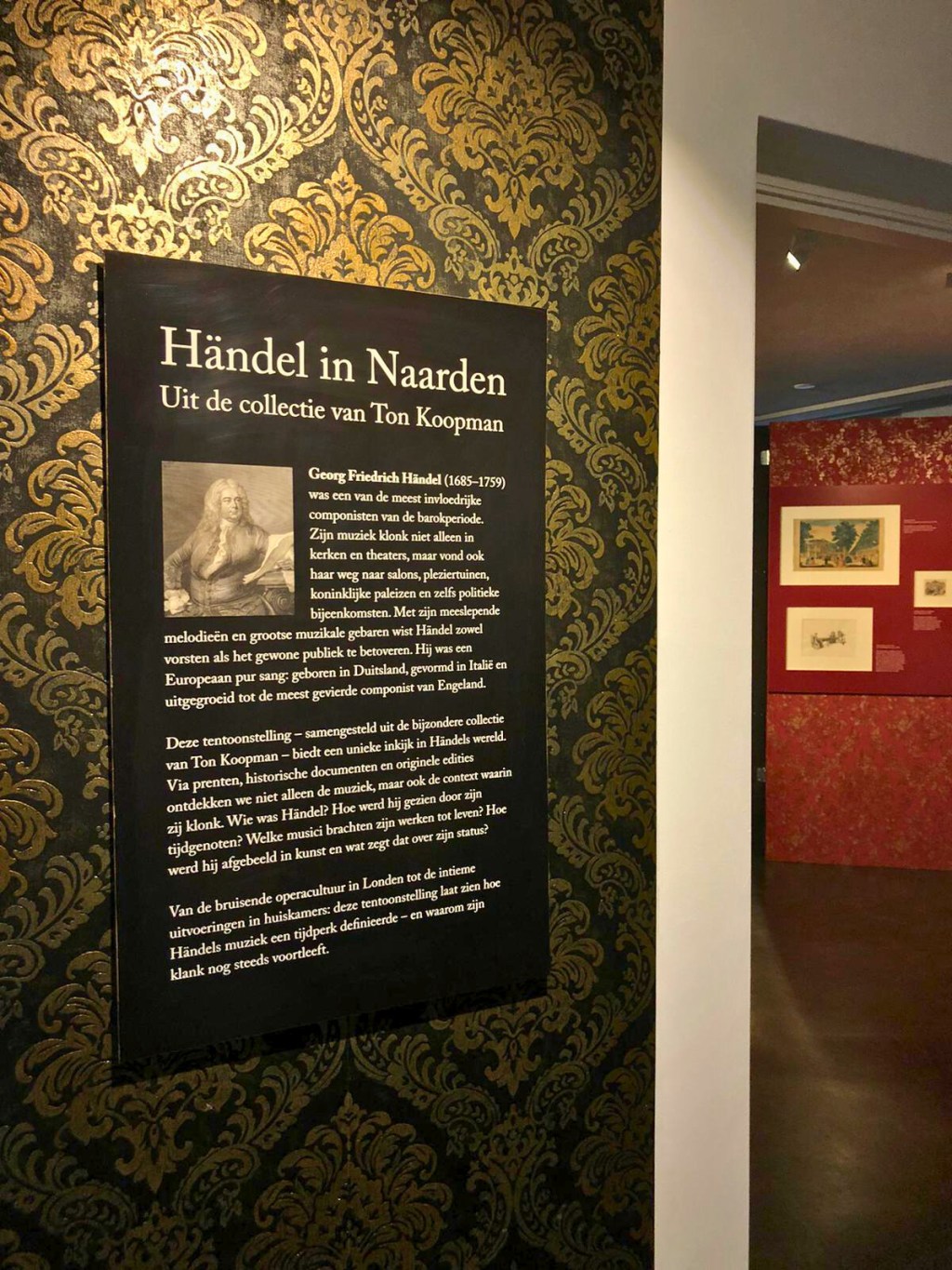 Opening of exhib. in Naarden and first&nbsp;review